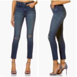 Rag & Bone High Rise 9 Inch Skinny, Style# W1513K520VAS, 24x25, NWT $240 MSRP